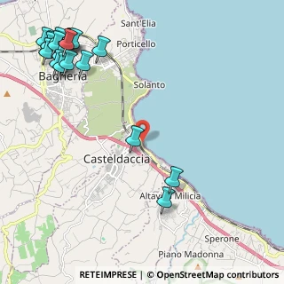 Mappa SS 113 Km. 240, 90014 Casteldaccia PA (3.52105)
