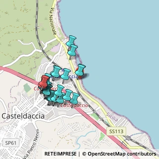 Mappa SS 113 Km. 240, 90014 Casteldaccia PA (0.4963)