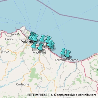 Mappa SS 113 Km. 240, 90014 Casteldaccia PA (10.5785)