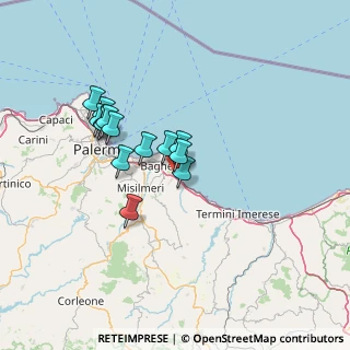 Mappa SS 113 Km. 240, 90014 Casteldaccia PA (12.73571)