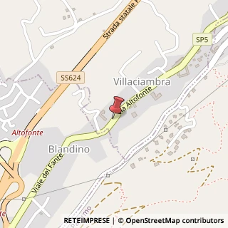 Mappa Via Altofonte, 178, 90046 Monreale, Palermo (Sicilia)