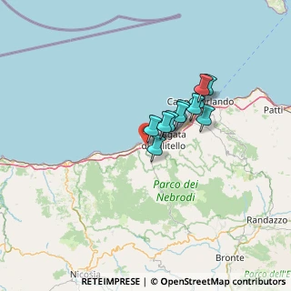 Mappa Via Biagio Bonifacio, 98070 Acquedolci ME, Italia (10.26455)