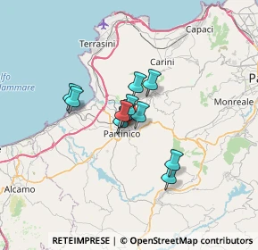 Mappa Via Corsitti, 90042 Corsitti PA, Italia (4.52727)