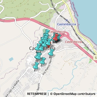 Mappa Via Cavour, 90014 Casteldaccia PA, Italia (0.26)