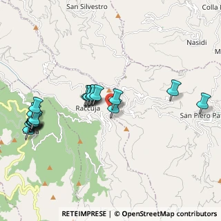 Mappa Contrada Fondachello, 98067 Raccuja ME, Italia (2.462)
