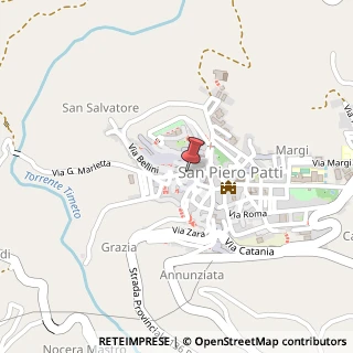 Mappa Via trieste 23, 98066 San Piero Patti, Messina (Sicilia)