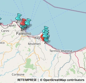 Mappa 90014 Casteldaccia PA, Italia (17.72083)