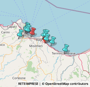 Mappa 90014 Casteldaccia PA, Italia (11.78455)