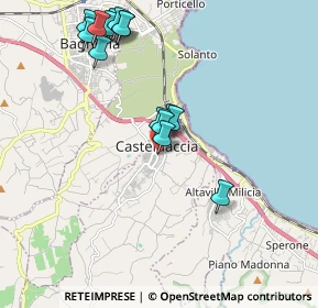 Mappa 90014 Casteldaccia PA, Italia (2.244)