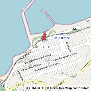Mappa Via della Repubblica, 74, 90041 Balestrate, Palermo (Sicilia)