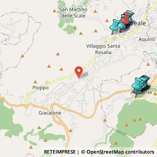 Mappa Via Pezzingoli, 90046 Monreale PA, Italia (3.8785)