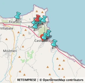 Mappa Contrada Manca Di, 90014 Casteldaccia PA, Italia (2.82909)