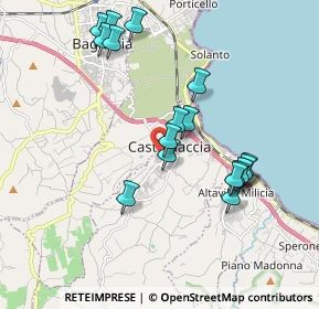 Mappa Contrada Manca Di, 90014 Casteldaccia PA, Italia (2.08294)