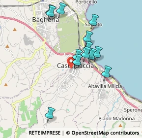 Mappa Contrada Manca Di, 90014 Casteldaccia PA, Italia (1.92385)