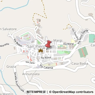 Mappa Piazza Vincenzo Moscatelli, 12, 98068 San Piero Patti, Messina (Sicilia)