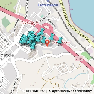 Mappa Via Luigi Einaudi, 90014 Casteldaccia PA, Italia (0.21111)