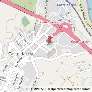 Mappa Via Giacomo Matteotti, snc, 90014 Casteldaccia, Palermo (Sicilia)