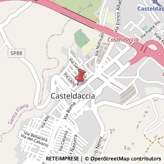Mappa Via Puglie, 7, 90014 Casteldaccia, Palermo (Sicilia)