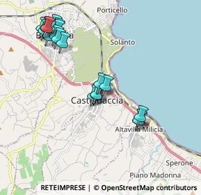 Mappa Via Carlo Cattaneo, 90014 Casteldaccia PA, Italia (2.3)
