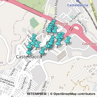 Mappa Via Vittorio Veneto, 90014 Casteldaccia PA, Italia (0.156)