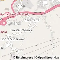 Map Sant'Agata di Militello