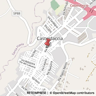 Mappa Piazza Orlando,  1, 90014 Casteldaccia, Palermo (Sicilia)