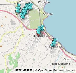 Mappa Via Antico Pozzo, 90014 Casteldaccia PA, Italia (2.50706)