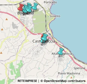 Mappa Via Antico Pozzo, 90014 Casteldaccia PA, Italia (2.47417)