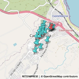 Mappa Via San Giuseppe, 90014 Casteldaccia PA, Italia (0.283)