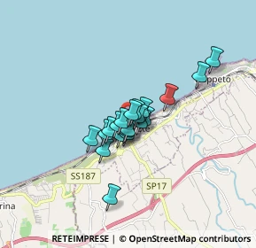 Mappa Via del Mare, 90041 Balestrate PA, Italia (1.104)