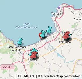 Mappa Via del Mare, 90041 Balestrate PA, Italia (8.075)