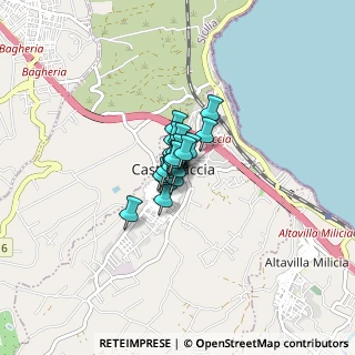 Mappa Via del Pino, 90014 Casteldaccia PA, Italia (0.3125)