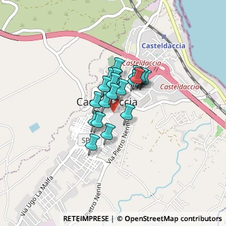 Mappa Via del Pino, 90014 Casteldaccia PA, Italia (0.275)