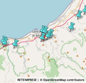 Mappa Via Scafone Tiranni, 98076 Sant'Agata di Militello ME, Italia (4.68273)