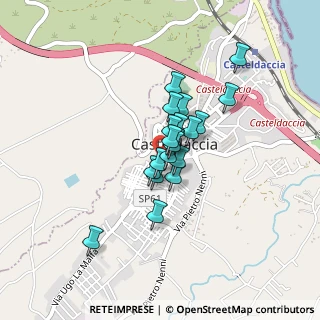 Mappa Via Orifici, 90014 Casteldaccia PA, Italia (0.299)