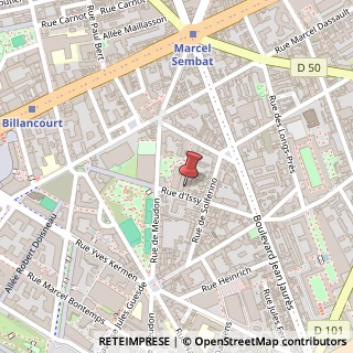 Mappa Rue d'Issy, 20, 92100 Sanremo, Imperia (Liguria)