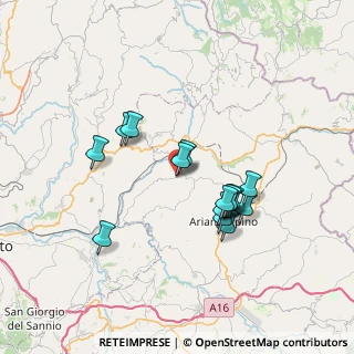 Mappa CONTRADA MUCCILLO, 83037 Montecalvo Irpino AV, Italia (6.56133)
