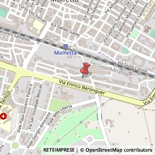 Mappa Via Generale Carlo Alberto dalla Chiesa, 102, 70056 Molfetta, Bari (Puglia)