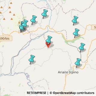 Mappa Via dei Mille, 83037 Montecalvo Irpino AV, Italia (5.42)