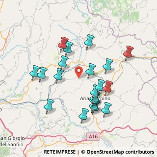 Mappa Via dei Mille, 83037 Montecalvo Irpino AV, Italia (7.774)