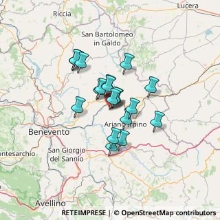 Mappa Via Paolo Borsellino, 83037 Montecalvo Irpino AV, Italia (10.2575)