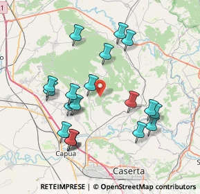 Mappa Via San Marco, 81040 Castel di Sasso CE, Italia (8.0535)