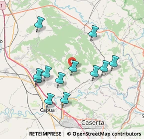 Mappa Via San Marco, 81040 Castel di Sasso CE, Italia (7.79583)