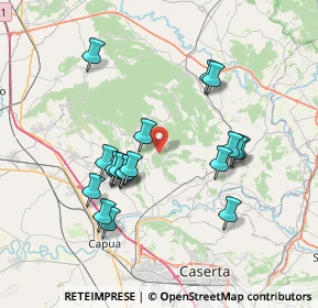 Mappa Via San Marco, 81040 Castel di Sasso CE, Italia (7.37737)