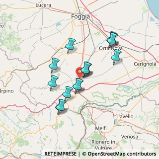 Mappa 5GXQ+7V, 71022 Ascoli Satriano FG, Italia (12.59267)