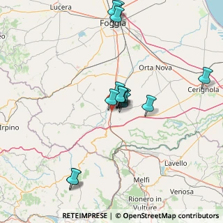 Mappa 5GXQ+7V, 71022 Ascoli Satriano FG, Italia (14.42214)