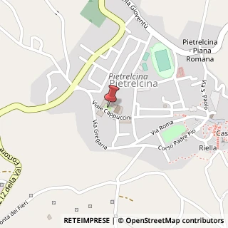Mappa Via Cappuccini, 1, 82020 Pietrelcina, Benevento (Campania)