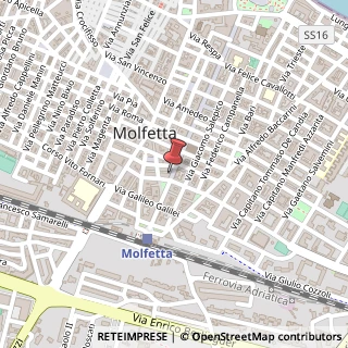 Mappa Corso Umberto I, 124, 70056 Molfetta, Bari (Puglia)