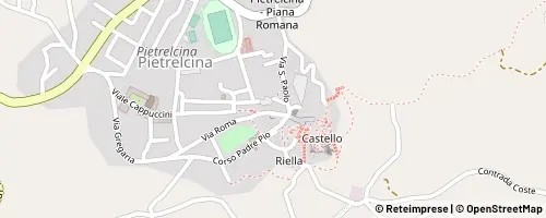 Mappa Pietrelcina