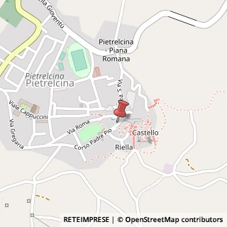 Mappa Via Nazionale, 82020 Pietrelcina, Benevento (Campania)